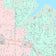 Premium Style Wall Map of Grapevine, TX