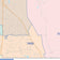 Colorcast Zip Code Style Wall Map of Grapevine, TX