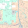 Premium Style Wall Map of Harlingen, TX