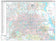 Premium Style Wall Map of Houston, TX