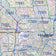 Colorcast Zip Code Style Wall Map of Houston by Market Maps