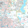 Premium Style Wall Map of Houston, TX