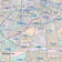 Colorcast Zip Code Style Wall Map of Houston by Market Maps