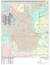 Premium Style Wall Map of Irving, TX