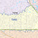 Colorcast Zip Code Style Wall Map of Irving, TX