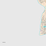 Premium Style Wall Map of Laredo, TX
