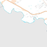 Premium Style Wall Map of Laredo, TX