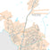 Premium Style Wall Map of Laredo, TX