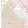 Premium Style Wall Map of League City, TX