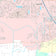 Premium Style Wall Map of League City, TX
