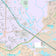 Premium Style Wall Map of Lewisville, TX