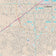 Premium Style Wall Map of Lubbock, TX