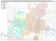 Premium Style Wall Map of McAllen, TX