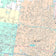 Premium Style Wall Map of McAllen, TX
