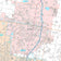 Premium Style Wall Map of McAllen, TX