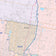 Colorcast Zip Code Style Wall Map of McAllen, TX