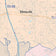 Colorcast Zip Code Style Wall Map of Mesquite, TX