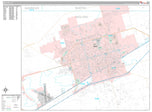 Premium Style Wall Map of Midland, TX