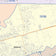 Colorcast Zip Code Style Wall Map of Midland, TX