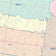 Colorcast Zip Code Style Wall Map of Mission, TX