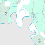 Premium Style Wall Map of Mission, TX