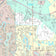 Premium Style Wall Map of Missouri City, TX