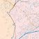 Colorcast Zip Code Style Wall Map of New Braunfels, TX