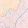 Colorcast Zip Code Style Wall Map of New Braunfels, TX