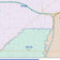 Colorcast Zip Code Style Wall Map of North Richland Hills, TX