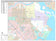 Premium Style Wall Map of Pasadena, TX