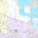 Premium Style Wall Map of Pasadena, TX