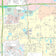 Premium Style Wall Map of Pearland, TX