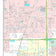 Premium Style Wall Map of Pearland, TX