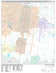 Premium Style Wall Map of Pharr, TX