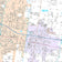 Premium Style Wall Map of Pharr, TX