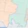 Colorcast Zip Code Style Wall Map of Pharr, TX