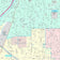 Premium Style Wall Map of Richardson, TX