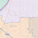 Colorcast Zip Code Style Wall Map of Richardson, TX