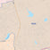Colorcast Zip Code Style Wall Map of Round Rock, TX