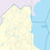 Colorcast Zip Code Style Wall Map of Rowlett, TX