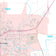 Premium Style Wall Map of San Angelo, TX