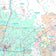 Premium Style San Antonio Wall Map by Market Maps