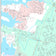 Premium Style Wall Map of Temple, TX