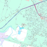 Premium Style Wall Map of Temple, TX