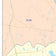 Colorcast Zip Code Style Wall Map of Tyler, TX