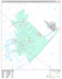 Premium Style Wall Map of Victoria, TX
