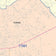 Colorcast Zip Code Style Wall Map of Victoria, TX
