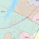 Colorcast Zip Code Style Wall Map of Waco, TX
