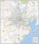 Houston Metro Area Wall Map