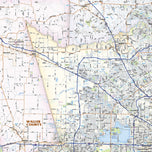 Houston Metro Area Wall Map